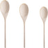 Pro Grade, Super Comfy Wooden Spoon, 3 Pc Set. Heavy Duty, Wood Spoons with Long Handles for Cooking, Baking, Stirring and Mixing in Restaurants o...