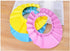Baby Safe Shampoo Shower Bathing Protection Soft Shower Cap Hat Wash Hair Shield for Children Kids (Yellow)...