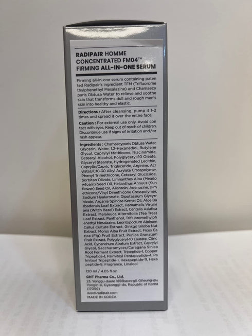 HOMME CONCENTRATED ALL-IN-ONE SERUM, 4.05 fl oz | Hyaluronic Acid, Hydrating & Nurturing, Korean Soothing Damaged Skin Care Serum for Men with Pat...
