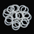 X AUTOHAUX Silicone O-Rings, 29mm OD 21mm ID 4mm Width VMQ Seal Gasket for Compressor Valves Pipe Repair, White, Pack of 20...