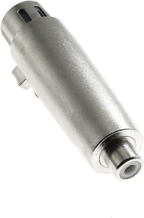 Maxmoral XLR to RCA Adapter Converter, 2PCS Metal Construction Connector for Microphone Audio Electronics...