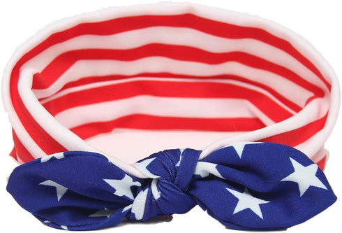 Baby Girl Elastic Headbands Turban Knot Bow knot Rabbit Ears Bow Headwraps JA36...