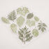 Green Leaves Clear Stamps for Card Making Broadleaves Transparent Silicone Stamp DIY Scrapbooking Supplies Embossing Paper Card Album...