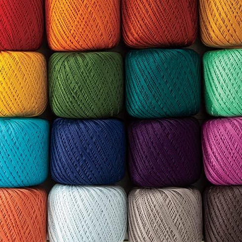 Knit Picks Curio #3 Lace Weight 100% Mercerized Cotton Crochet Thread Yarn Ivory 100 g (Natural)...