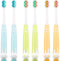 7001 Kids Toothbrush, Extra Soft Bristles, Cute Buuny Design, for Children Ages 2+, Small Head, 6 Count...