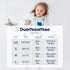 Duomiaomiao 0.5 TOG Toddler Sleep Sack 24-36 Months 100% Cotton Lightweight Baby Sleep Sack with Feet, Breathable Comfy Toddler Wearable Blanket...