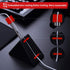 Hotline Games Mouse Bungee Mouse Cord Clip Cord Management System Fixer Holder for Esports FPS Game (3.0 Black)...