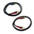 Male RCA to Banana Plug Speaker Cable Banana Plug to RCA Speaker Cable 12AWG Cables,2Pack (3FT)...