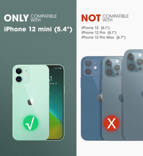 SUPCASE Unicorn Beetle EXO Pro Series Case for iPhone 12 Mini (2020 Release) 5.4 Inch, with Built-in Screen Protector Premium Hybrid Protective Cl...