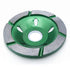 3 Inch Diamond Cup Grinding Wheel Large Grinding Segments for Angle Grinder, for Granite, Stone, Marble, Masonry, Concrete...