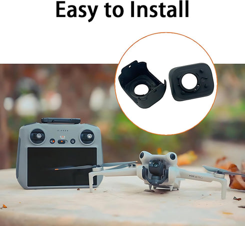 OEM Camera Front Shell Replacement for DJI Mini 3 Drone Camera Lens Protector Cap Repair Parts Gimbal Camera Lens Frame Lid Cover Spare Parts Suit...