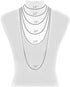 Ritastephens Sterling Silver Polished Italian Crucifix Cross Charm Pendant Necklace...