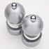 Chef Specialties 3.5" Metro Pepper Mill and Salt Mill Set, Clear...