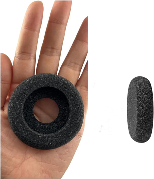 Foam Ear Pads Replacement Cover Cushions Compatible with Plantronics HW251N HW261N HW510 HW520 Blackwire C225 C310 C320 3210 3220 3310 3320 3315 C...