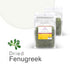Saffronia Dried Fenugreek Leaves, Vegan Friendly Kasoori Methi, Carefully Packaged In Resealable Bag, Ideal for Mexican, Indian, Mediterranean and...