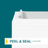 9x12 Booklet Envelopes - 15 pack - Mailing Envelopes Self Seal - Plain White Envelopes with Peel & Seal Closure - Open-Side 9 x 12 Envelopes - 28 ...