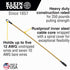 Klein Tools 50350 13-Inch Flexible Fish Tape Leader for 1/8-Inch Wide Steel Fish Tapes, Made in USA...