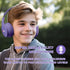 Kids Headphones Bluetooth 5.3 Wireless 60H Play Time Volume Limit 85/110dB Over Ear Foldable Protection Headset/Wired AUX Cord Mic for Boy Girl Tr...