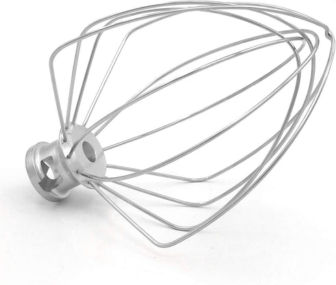 KN256WW 6 QT Wire Whip Stainless Steel for KitchenAid Stand Mixer Accessory Replacement, Egg Cream Stirrer, Cakes Mayonnaise Whisk...