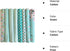 8pcs 18 x 22inches (46x56cm) Cotton Fabric Green Pattern Pre-Cut Quilt Squares Fat Quarters Fabric Bundles for Sewing and Quilting...