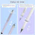 2-in-1 Stylus, Stylus Pen for Touchscreen, 3 PCS Stylus Pen for iPad, High Sensitivity & Precision Suitable for All Touch Screens of iPhone/ipad/A...