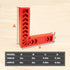 Positioning Squares, Woodworking Tool, Positioning Metric Marking Gauge, 90 Degree Corner Clamp Angle Ruler,Carpentry Squares for Picture Frames, ...