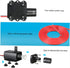 Decdeal Water Pump Aquarium, Submersible Water Pump, DC 12V 5W, Mini quiet Pump for Pond Aquarium Fish Tank, 280L/H, Lift 300cm...