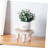 Small Wooden Flower Stand Wooden Stand Wood Base Crystal Ball Holder Vase Display Stands Bonsai Stand Wooden Stool Display Stand Home Ornament Pla...