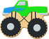 Monster Truck Cookie Cutter 5 Inch – Made in the USA – Foose Cookie Cutters Tin Plated Steel – Truck Cookie Mold...