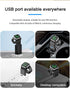 3 in 1 Wireless Charging Station, 15W Fast Wireless Charging Stand Compatible with Phone 15/14/13/12/11 Pro Max XR XS 8 Plus, iWatch 8/7/6/5/4/3/2...