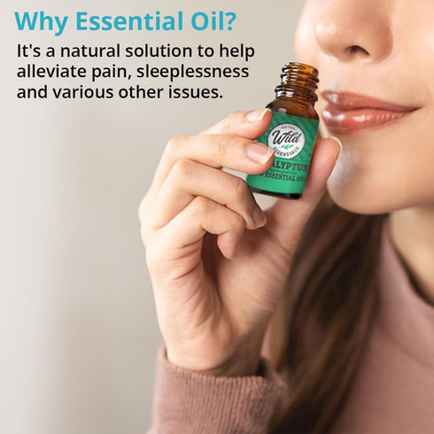 Wild Essentials Lemongrass 100% Pure Essential Oil - 10ml, All Natural, No additives...
