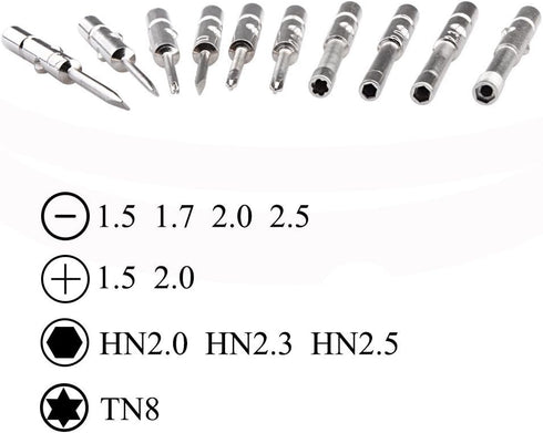 Pocket Precision Screwdriver Set, Pasway 12-pieces DIY Mini Precision Screwdriver Nutdriver Repair Tool Kit for Watch Mobile Pocket Clock Eyeglass...