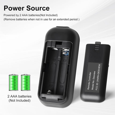 Bluetooth Remote Control for Teleprompter?Compatible ONLY with Desview Teleprompters?Battery Not Included?...