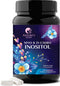 Myo-Inositol & D-Chiro Inositol Blend | Hormone Support for Women | Premium 40:1 Ratio, Ovarian Health Support | Myo Inositol Vitamin B8 | Inosito...