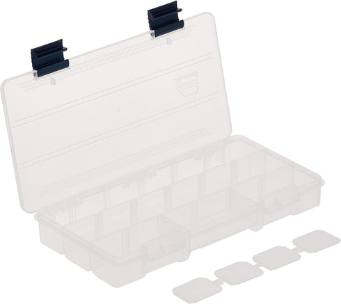 Plano Tackle Boxes,4 pack of 3500 Prolatch Stowaway Tackle Utility Boxes, Fishing Tackle Storage, blue...