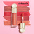 3 Pcs Soft Liquid Blush, Beauty Makeup for Long-Lasting, Natural Skin Tint, Moisturizing Face Stick for Cheek, Matte Finish Looking(#02Happy+#03Ho...