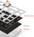 YIMAGUJRX RUNJRX Keyboard Poron Switch Pads, LE-32 Poron Sound Dampening Foam,Eva Keyboard PCB Modular Foam for Mechanical Gaming Keyboard...