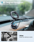 APPS2Car Fits MagSafe Car Mount, Foldable Metal Magnetic Car Phone Mount, Stick On Cell Phone Holder for Car Dash Dashboard MagSafe Accessories fo...