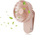 Portable Mini Clip on Fan, 4000mAh Rechargeable USB Battery Operated Stroller Fan with Magnetic - Pink...