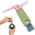 3pcs 3-in-1 Cup Lid Brush, Multifunctional 3-in-1 Bottle Lid Gap Brush Bottle Crevice Brush for Home Kitchen Tools (Mixed Colors)...