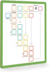 Dry Erase Division & Multiplication Chart White Board 9" x 12", Double Side Table Math Manipulatives Lapboard for Kids Students Classroom Home (Mu...