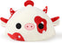 Onsoyours Cute Cow Plushie, Soft Stuffed Mushroom Cow Squishy Plush Animal Toy Pillow for Kids (Red Mushroom Cow, 12")...