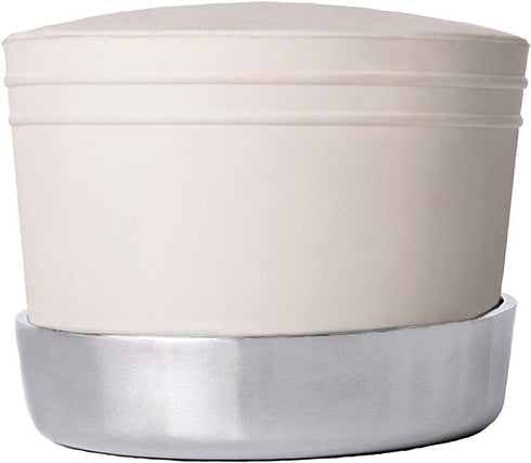 E-Z 2CAP Rubber Flooring Mallet Cap with Steel Retention Ring: A White, Non-Marring Rubber Replacement Mallet Cap for Unfinished and Pre-Finished ...