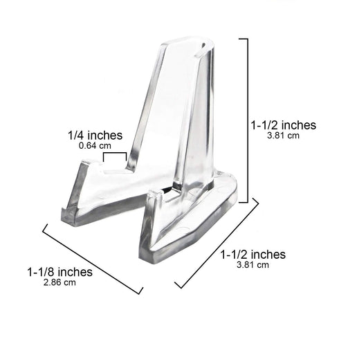 OnFireGuy 10 Clear Display Easels- Small...