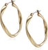 Lucky Brand Twist Hoop Earrings, Gold, One Size...
