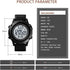 Men's Digital Sports Watch Large Face Military Waterproof Watches for Men with Stopwatch Alarm...