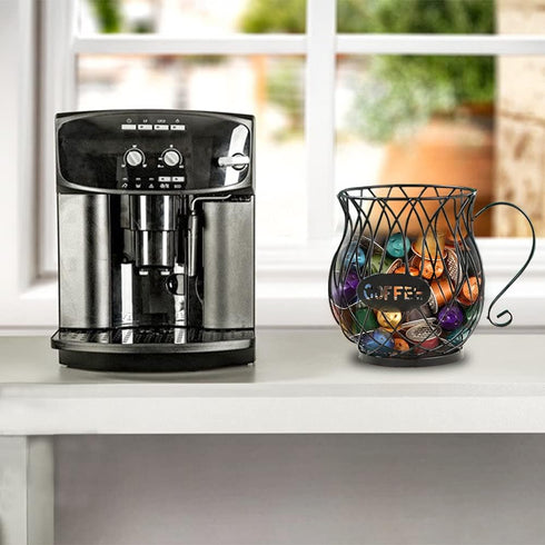 Coffee Pod Holder for K Cups, Coffee Capsule Holder, K Cup Holders for counter, Coffee Pod Storage Organizer, Kpod Container...
