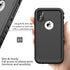 SPORTLINK iPhone X/iPhone Xs Waterproof Case, Waterproof Shockproof Snowproof Clear Slim Case for iPhone X/iPhone Xs (Black)...