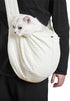 Asixxsix Dog Sling Carrier, Breathable Hand Free Safe Pet Sling Carrier Soft Comfortable Durable Cat Sling Carrier with Widen Shoulder Strap for O...