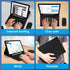 Ultra-Slim Bluetooth Keyboard and Mouse Portable Mini Wireless Keyboard Rechargeable 7-Color Backlit for Apple iPad iPhone Samsung Tablet iPhone S...